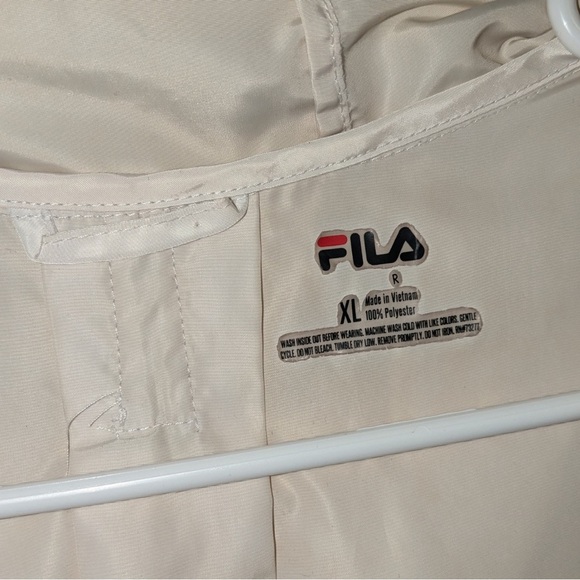 FILA Women’s Long Raincoat Jacket XL - Picture 9 of 9